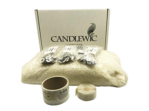 Soy Wax 10 lb Kit: Wicks & Instructions