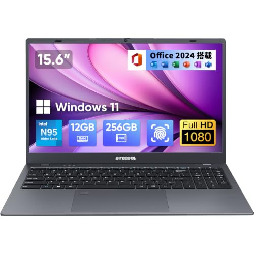 初心者さん向け簡単ノートパソコン❤️爆速SSD❤️メモリ8G✨ハイスぺPC☘️ Amazon.co.jp: ノートパソコン N95 プロセッサーノートPC 15.6インチ