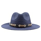 sombrero panameño hombre TAMAÑO: Adecuado para la mayoría de mujeres y jóvenes. Y tenga en cuenta que si encuentra que su sombrero está doblado o deformado, se sugiere que use una plancha de vapor para suavizar las arrugas.