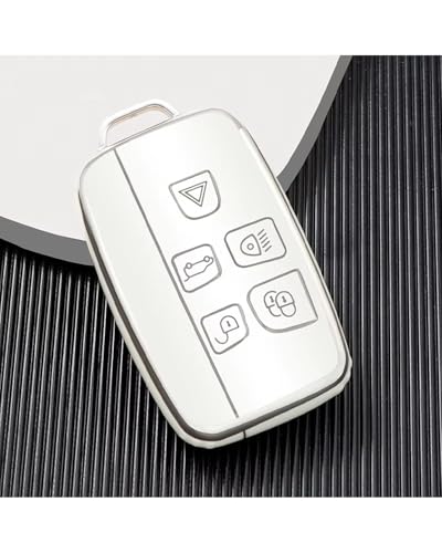 Coque de clé Land Rover noire en TPU idéale pour protèger votre Range Rover