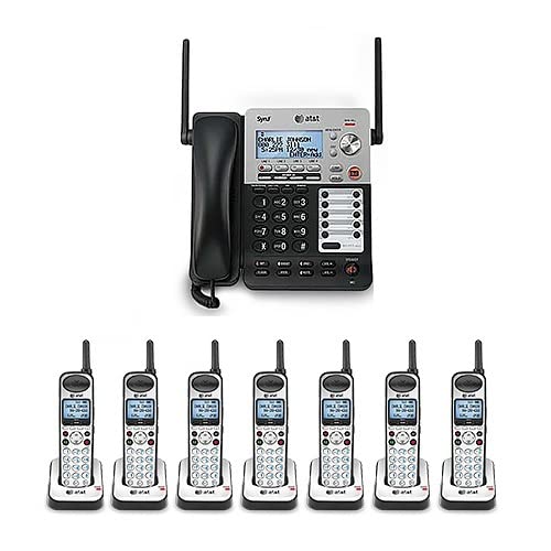 Teléfono inalámbrico AT&T con 8 handsets miniatura 1
