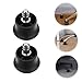 BCOATH 36pcs Locking Chair Casters Fixed Feet for Office Chairs Easy Installation Wheels for Hardwood Floors Stable Glide Furniture Feet Replacement