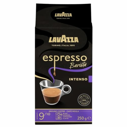 Image of FRESH & HONEST Lavazza Fresh & Honest Lavazza Perfetto Espresso, 100% Arabica Ground Coffee Powder Bag, 250G (1493) (Pack of 2)