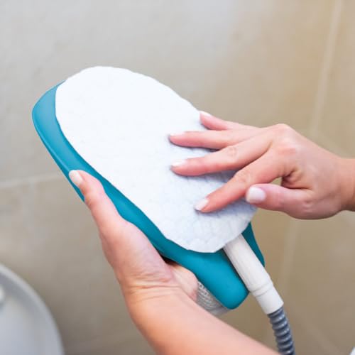 Livington SteamTouch - ergonomischer Handdampfreiniger - Dampfreiniger Handgerät gegen Schmutz, Gerüche, Keime, Bakterien - Reinigung für Küche, Bad, Polster - Steam Cleaner für hygienische Sauberkeit