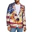American Flag Football Flame
