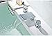 3Pc Waterfall Spout Bath Shower Faucet Mixer