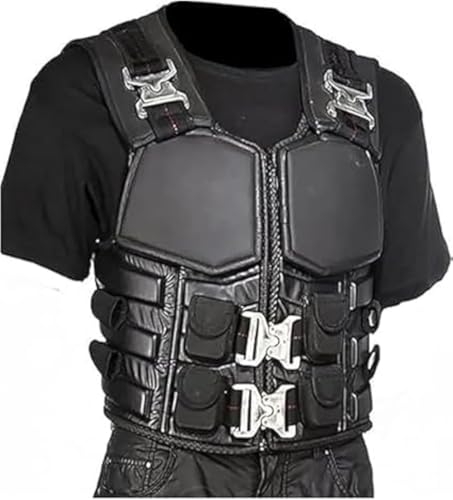 Gilet en cuir cosplay Blade Trinity pour conventions geek et soirées déguisées militaires