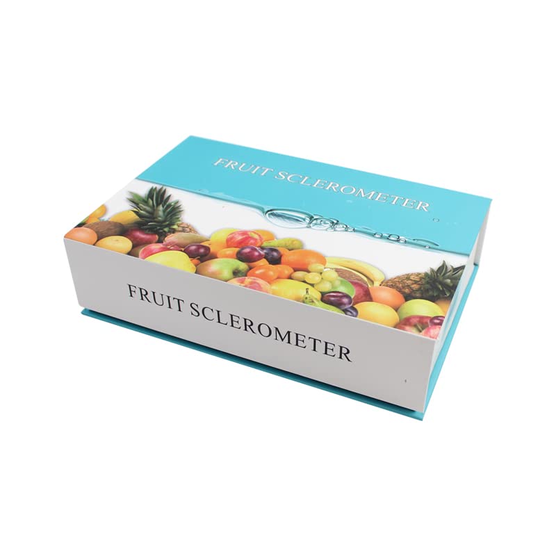 Digital Fruit Sclerometer Fruit Hardness Tester Penetrometer with 2 Pressure Head Diameter