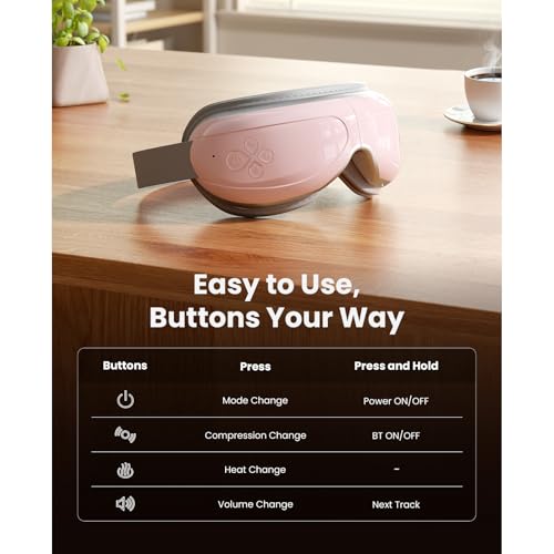Image of BOB AND BRAD Eye Massager with Heat FSA Eligible HSA, Birthday Gifts for Women Mom Wife Girlfriend, Eye Massager for Migraine, Heated Eye Mask for Dry Eyes Head Tension and Stress Relief