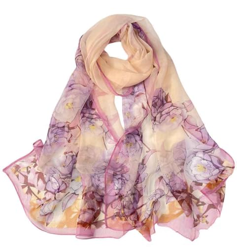 Xyueanlo Scarfs for Women Fashion Scarves Print Pattern Lightweight Sunscreen Scarf Wraps Shawls