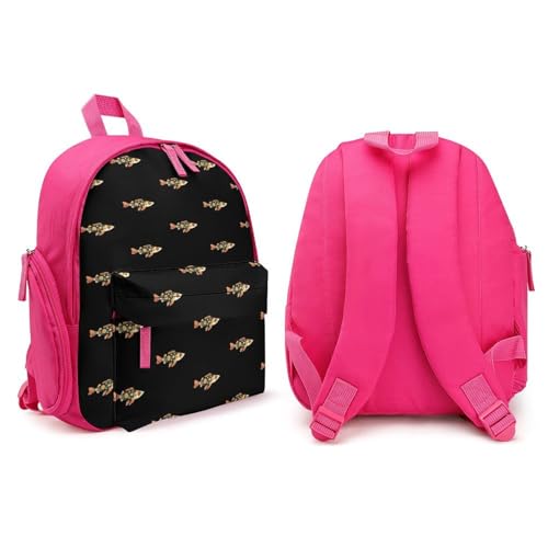 Colorful Fish Cute Backpack Small Daily Daypack Travel Shoulder Bag with Adjustable Strap Graphic Print4