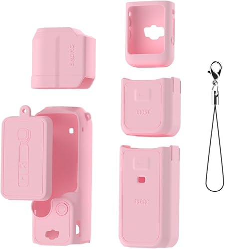 Funda de silicona Pocket 3 para DJI Osmo Pocket 3, funda protectora de lente resistente a los arañazos Funda compatible con DJI OSMO Pocket 3