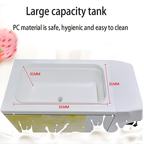 LANGTAOSHA Eistemaschine, 16 l/h weiche Serve -Eismaschine, 1050 W Weicheis Maker mit 4,5 l Trichter -Touchscreen aus… – Bild 5