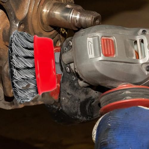 Roda de fio moedor, roda de fio moedor,Escova de arame para rebarbadora angular Escova de arame | Es