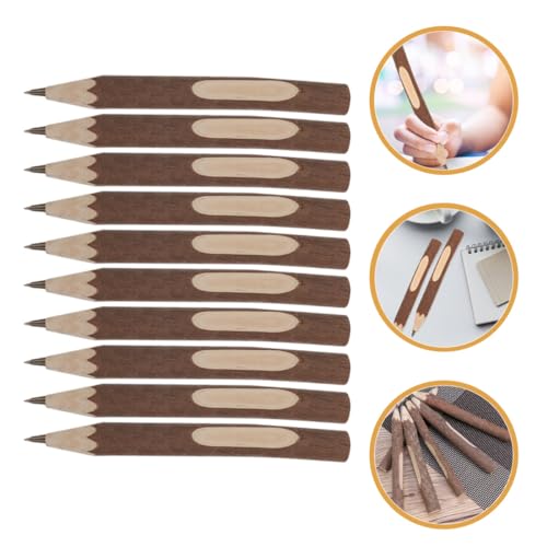 Lápices de madera Zerodeko 17cm 10 piezas borrables miniatura 3