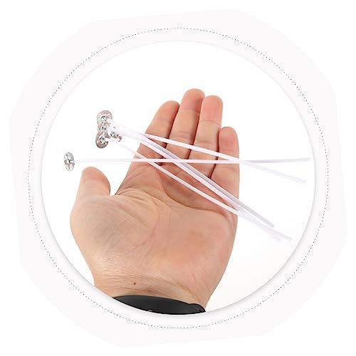 100 mechas de algodón para hacer velas 5.91 pulgadas miniatura 6