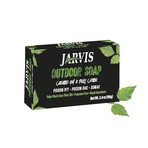 Jarvis Outdoor Soap Bar for Poison Ivy, Oak & Sumac Exposure | Helps Wash Away Plant Oils |...