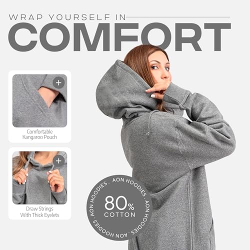 AONs-Oversized-Hoodie-for-Women-High-Natural-Cotton-Blend-Extra-Breathability-Modern-Fit-Comfort-Hoodie-Women-Love 41X6zLSTlbL