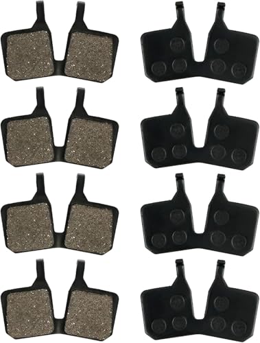【Resistente alle alte temperature】 I nostri pastiglie freno Cube sono resistenti alle alte temperature e non si deformano: anche in condizioni di frenata continua ad alta temperatura, non si torcono o deformano facilmente. In questo modo la posizione delle pastiglie dei freni a disco viene mantenuta efficacemente e la forza frenante e la sicurezza di guida sono garantite in modo affidabile.