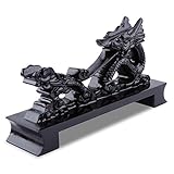 Sword Stand Black Chinese Dragon Shaped Wooden Sword Holder Ninja Samurai Katana Master Sword Knife...