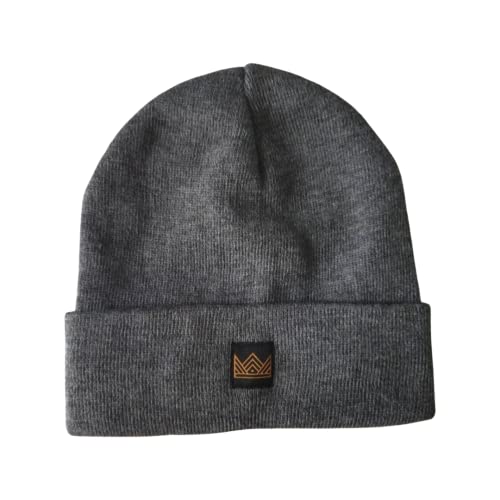 Gracie and Roo Beanie, EMF Protection, 100% Silver Lining, Shielding Travel and Tech Wear (Heather Gray)