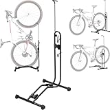 PEDALPULSE 自転車 スタンド 縦置き ロードバイク 縦置きスタンド 自転車スタンド ロードバイクスタンド L字型 3タイプ スチール製 組立工具付属