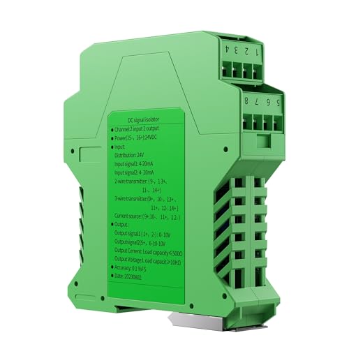 Isolateur de signal 4-20 mA haute précision boîtier de conversion étalonné DC24V
