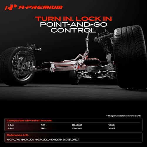 A-Premium - Hydraulic Power Steering Rack and Pinion by A-premium - Used condition - Image 2