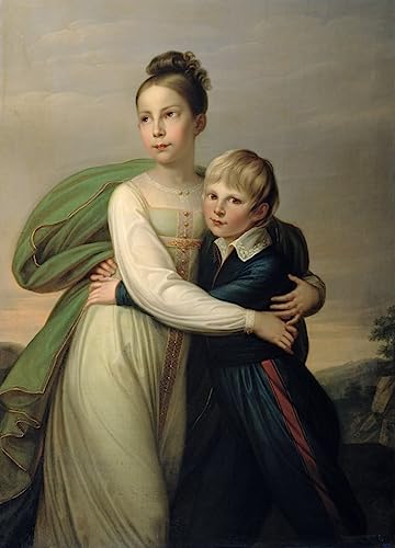 Pintura sobre lienzo de 60x90cm: la mejor decoración clásica SERENDIPITP para salones elegantes