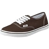 Metallösen Vans U AUTHENTIC LO PRO Vgyqetr Unisex-Erwachsene Sneakers, Braun (Espresso/True W), EU 35 (US 4)