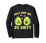 Schwangerschaft Verkünden Lustige Avocado-Familie