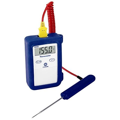 Comark Thermocouple Kit w/ KM28 Thermometer & PK19M Probe Cover