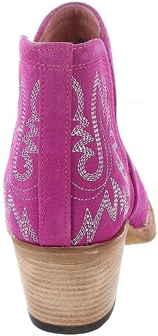 Ariat Women's Dixon Western Boot - Haute Pink Suede, 11 Medium | Image 5
