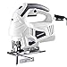 Price comparison product image Blaupunkt Electric Jigsaw JZ3000-710W Motor - Variable Speed - 3 Pendulum Settings - Quick Change Blade - 0-45° Cutting Angles - Laser Cutting Guide