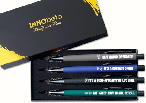 InnoBeta Ham Radio Ballpoint Pen Gifts, Amature Gifts for Ham Radio Operators
