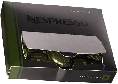 Forte Nespresso Professional Capsules 50 Pack – Medium Roast Arabica Coffee Pods For Nespresso Pro Machines – Intense flavour - Intensity 7