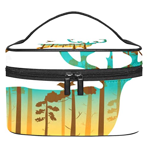 Sac à cosmétiques voyage elk grande capacité pour éviter le maquillage cassé
