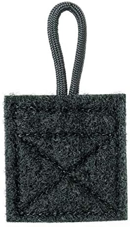 THE MIC LOOP Micro - Keeps Portable Radio Mic in Place for Police/Law Enforcement Black