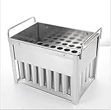 Food grade stainless steel Cylindrical shape ice popsicle making mold set, ice pop mold tools, ice lolly molds ,ice lollipop mold sets, popsicle machine mold sets (40 pcs popsicle stick/ mold set)
