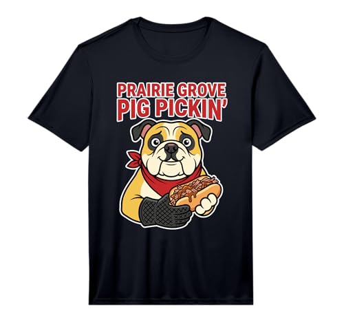 Prairie Grove Pig Pickin Event Sandwich Pa Pulled Pork Lover Performance T-Shirt