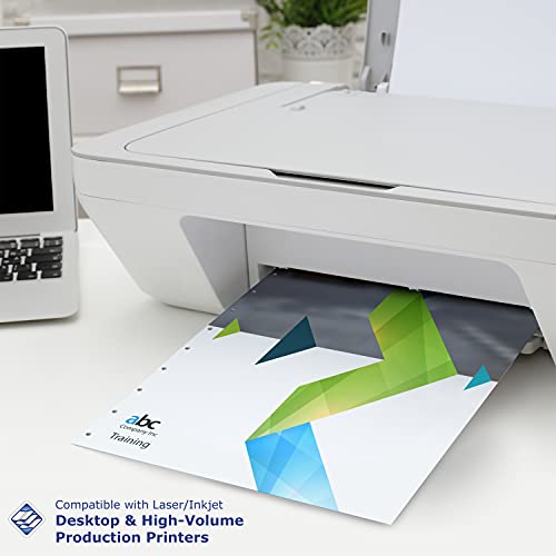 Printworks Professional Prepunched Paper, 8.5 X 11, 20 Lb., Velobind 11 Pin Or Velobind 4 Pin Report & Presentation Paper, 500 Sheets, White (04330) #TOP4