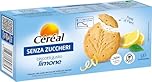 CÉRÉAL - Biscotto Limone Senza Zuccheri 3 Confezioni da 4 biscotti Fonte di Fibre Senza Uova Senza Olio di Palma Ridotto Impatto Glicemia -70% Grassi Saturi in Meno
