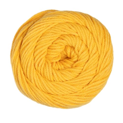Knit Picks Dishie Yellow Worsted Weight 100% Cotton Yarn for Crocheting