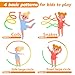Cikyner Gymnastics Ribbon, 2 Pack Colorful Gymnastics Band with Stick, Dance Band Children Rainbow Band for School and Home Game, Ideal for Girls on Children's Birthday Party or Christmas