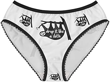 Drop It Like A Sloth Panties, Drop It Like A Sloth Underwear, Briefs, Cotton Briefs, Funny Underwear, Panties For Women