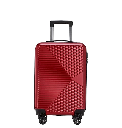 Business Travel Luggage 20inch Lightweight Hardside 4-Wheel Spinner Travel Luggage,Scratch-Resistant Carry-on Light Suitcase (D 20in)
