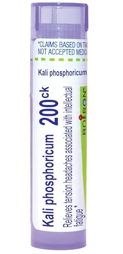 Boiron Kali Phosphoricum 200CK Homeopathic Medicine for Headache White 80 Count