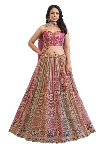 Vêtements en soie Banarasi 11793 pour femme à porter aux soirées royales