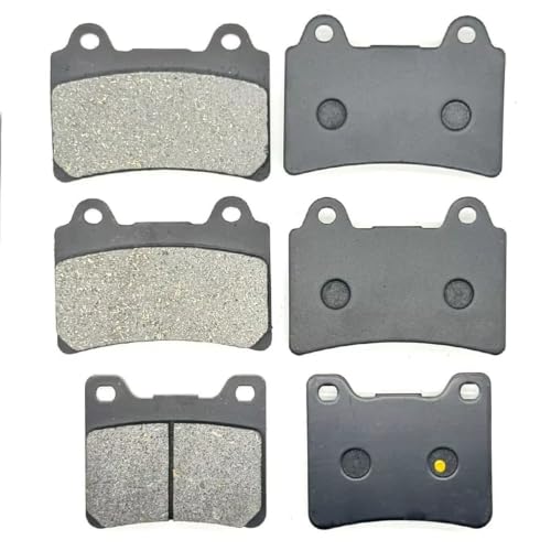 Plaquettes de frein moto pour Yamaha TDM 850 (1991-1998) et FZR 1000 avant arrière noires
