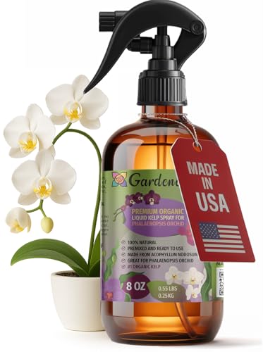 Fertilizante Orgánico Líquido Gardenera para Orquídeas PHALAENOPSIS 8 oz